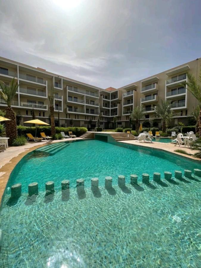 Apartment Pool Marrakech Marrakesh Bagian luar foto