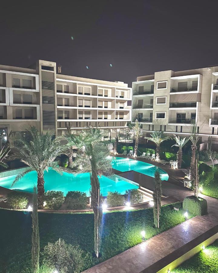 Apartment Pool Marrakech Marrakesh Bagian luar foto