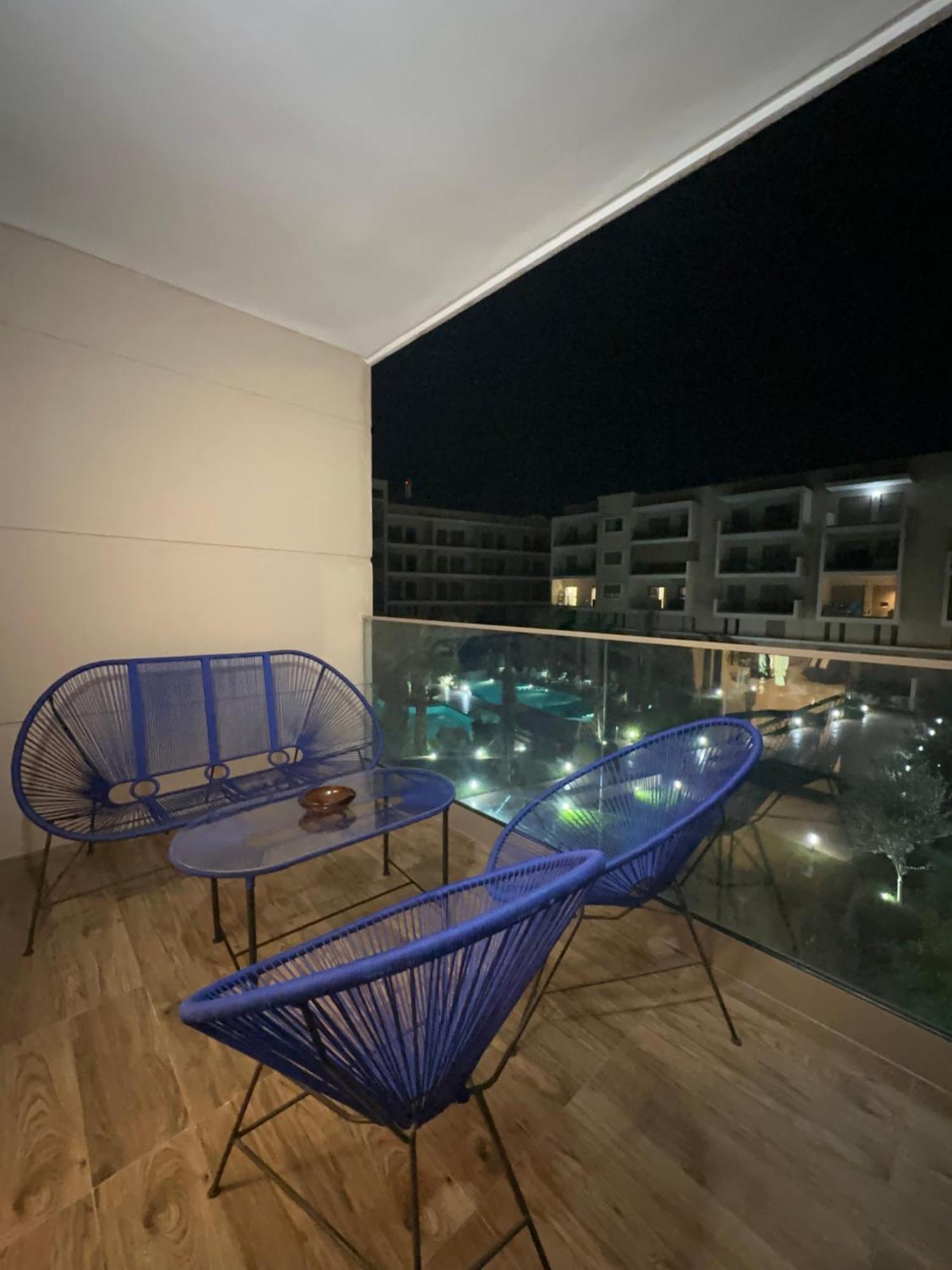 Apartment Pool Marrakech Marrakesh Bagian luar foto